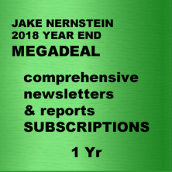 JAKE BERNSTEIN NEWSLETTER SUBSCRIPTION MEGADEAL 1 YR <br><br> <p style="color:red;">REG PRICE $3,284<br> MEGADEAL $1,495<br>SAVE $1,696</p>